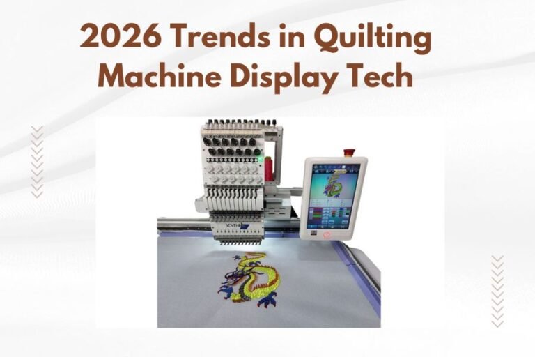 2026 Trends in Quilting Machine Display Tech