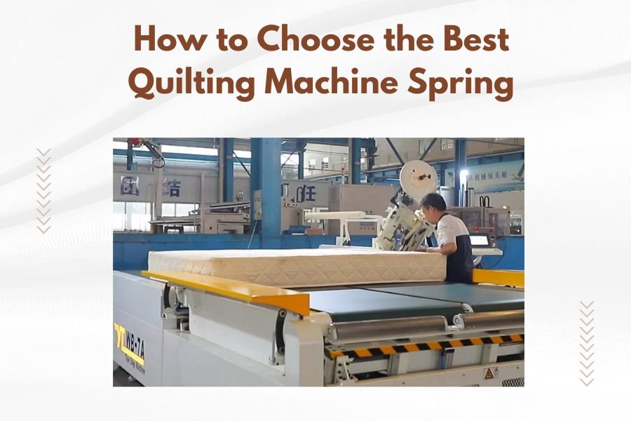 How to Choose the Best Quilting Machine Spring