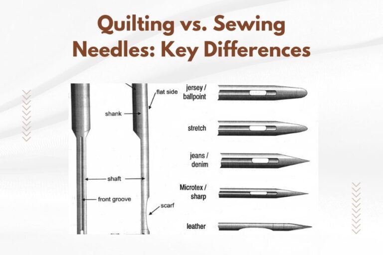 Quilting vs. Sewing Needles_ Key Differences
