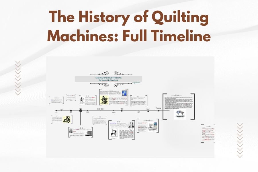 The History of Quilting Machines