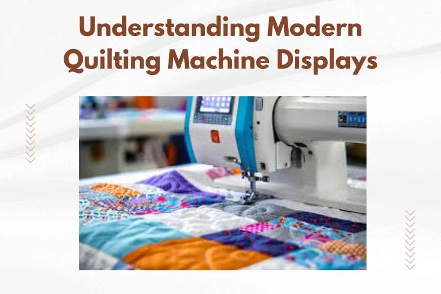 Understanding Modern Quilting Machine Displays