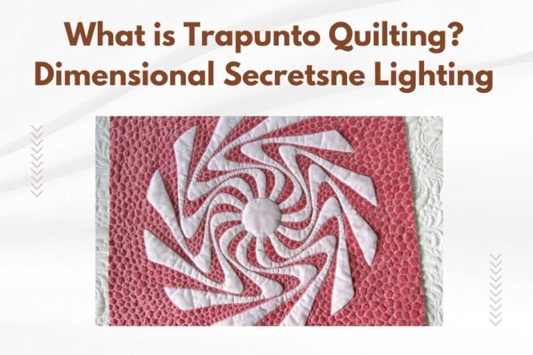 What is Trapunto Quilting_ Dimensional Secrets