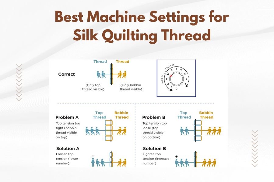 Best Machine Settings for Silk Quilting Thread