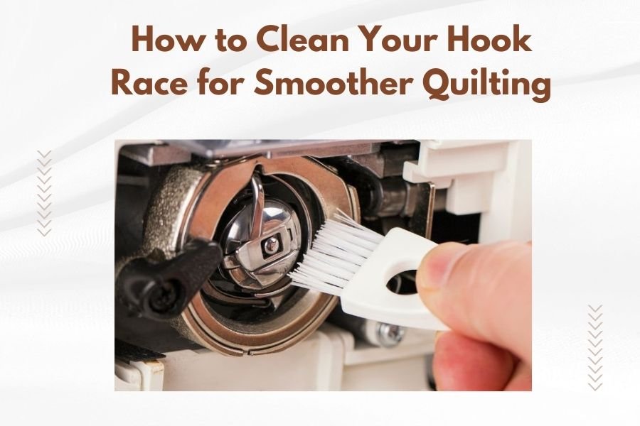 How to Clean Your Hook Race for Smoother Quilting