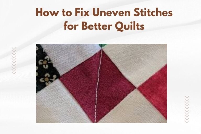 How to Fix Uneven Stitches for Better Quilts
