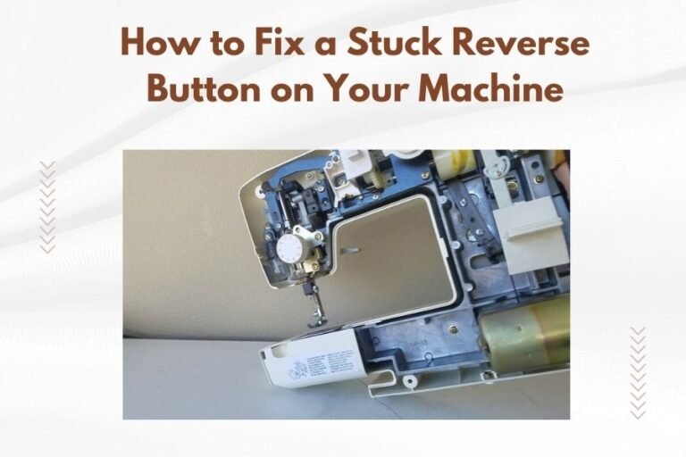 How to Fix a Stuck Reverse Button on Your Machine