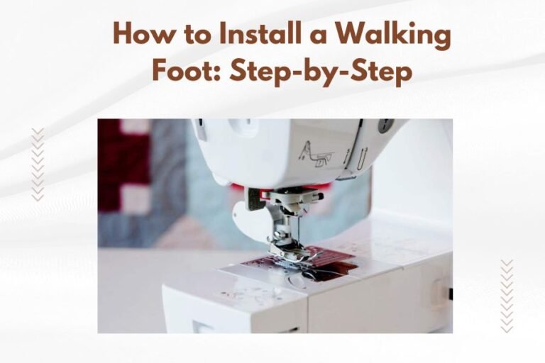 How to Install a Walking Foot_ Step-by-Step