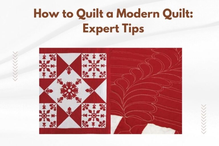 How to Quilt a Modern Quilt_ Expert Tips