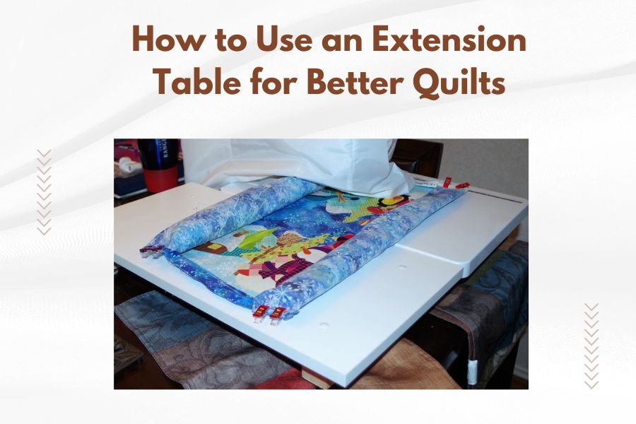 How to Use an Extension Table for Better Quilts