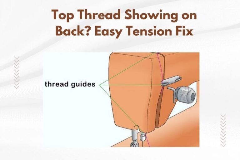 Top Thread Showing on Back_ Easy Tension Fix