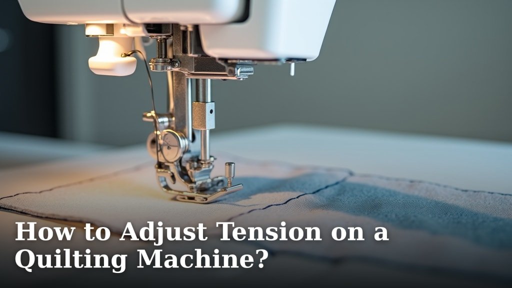 How to Adjust Tension on a Quilting Machine?
