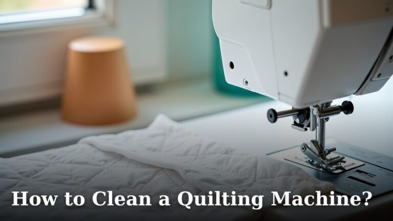 How to Clean a Quilting Machine?