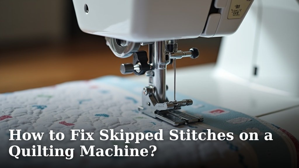How to Fix Skipped Stitches on a Quilting Machine?