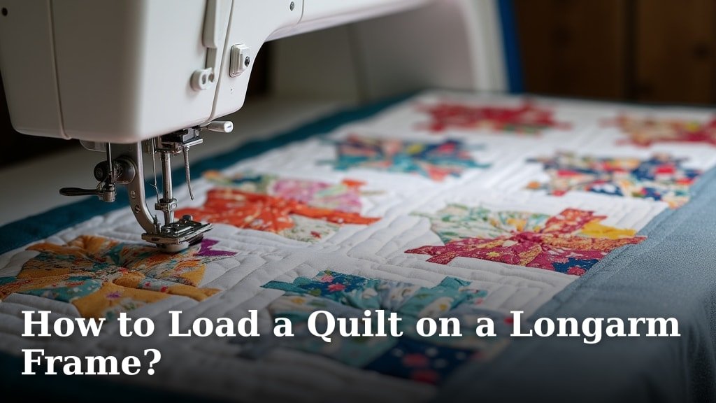 How to Load a Quilt on a Longarm Frame?