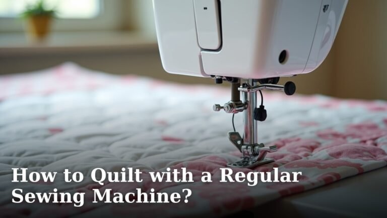 How to Quilt with a Regular Sewing Machine?