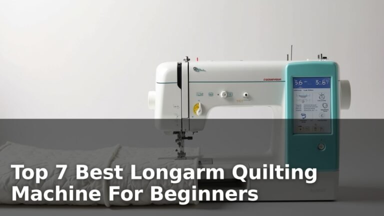 Top 7 Best Longarm Quilting Machine For Beginners