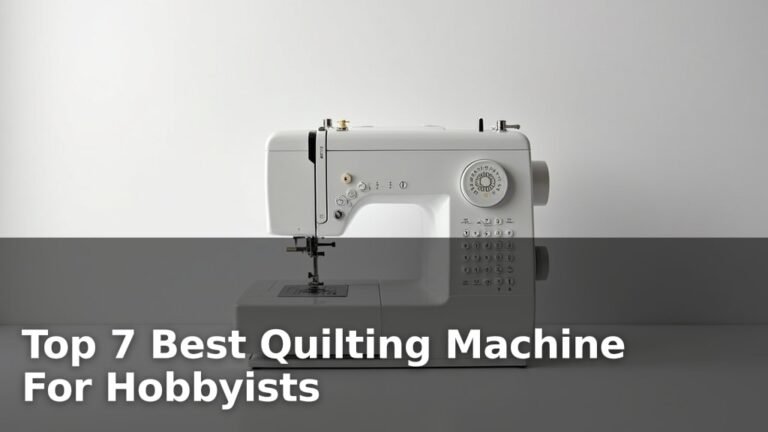 Top 7 Best Quilting Machine For Hobbyists