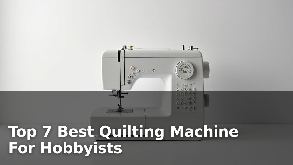 Top 7 Best Quilting Machine For Hobbyists