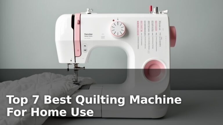 Top 7 Best Quilting Machine For Home Use