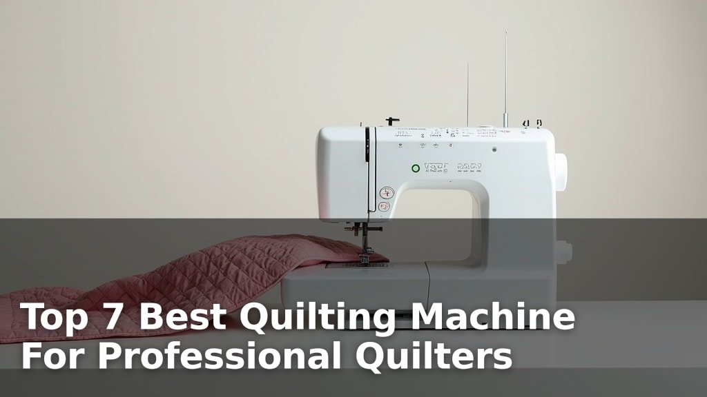 Top 7 Best Quilting Machine For Professional Quilters