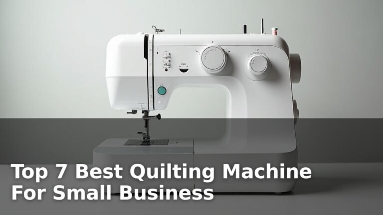 Top 7 Best Quilting Machine For Small Business