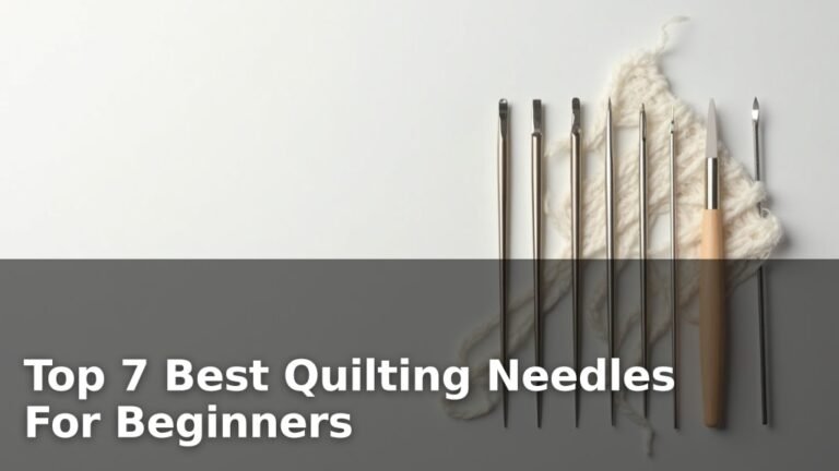 Top 7 Best Quilting Needles For Beginners