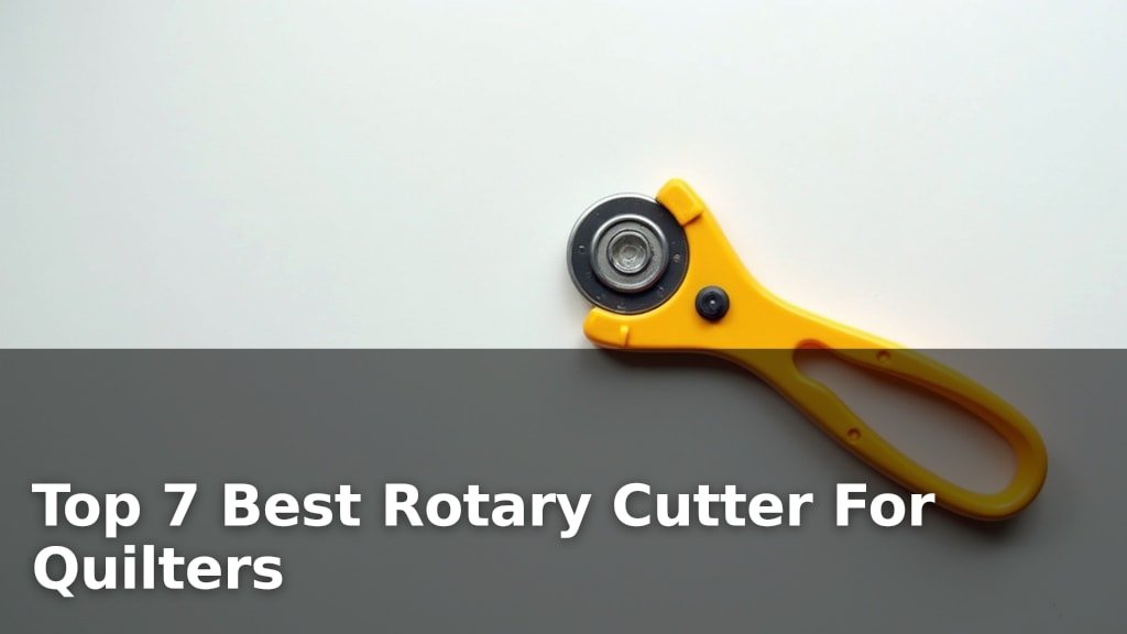 Top 7 Best Rotary Cutter For Quilters