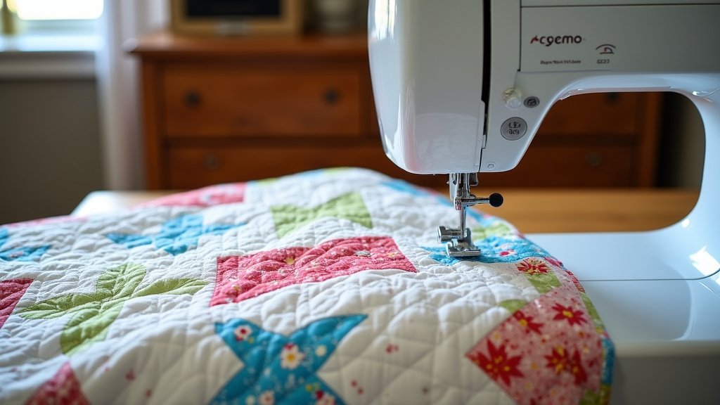 Tackling a King Size Quilt on Your Home Machine