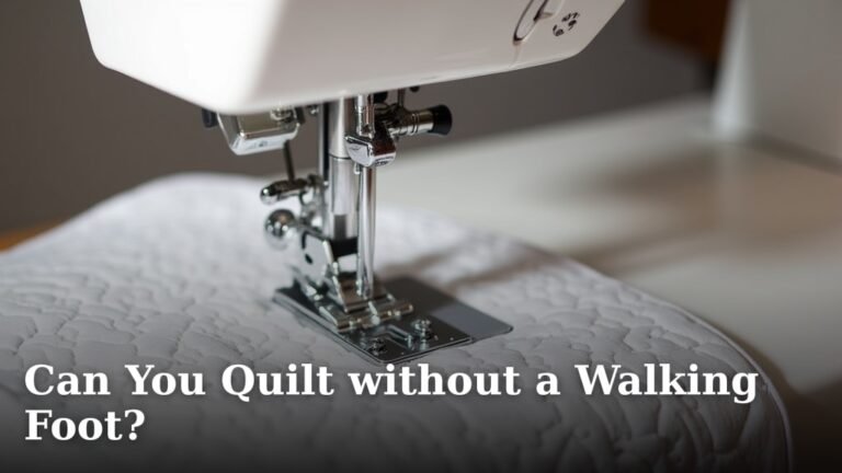 Can You Quilt without a Walking Foot?