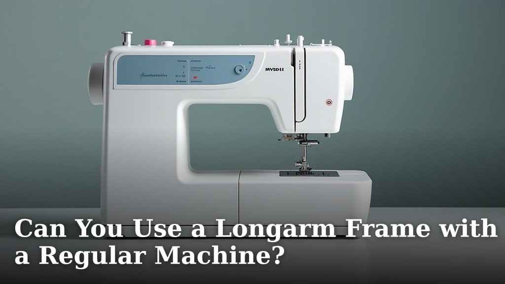 Can You Use a Longarm Frame with a Regular Machine?