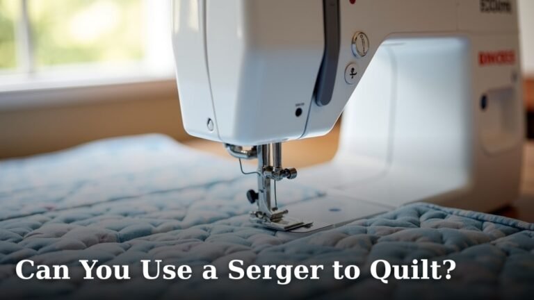 Can You Use a Serger to Quilt?