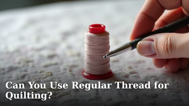 Can You Use Regular Thread for Quilting?