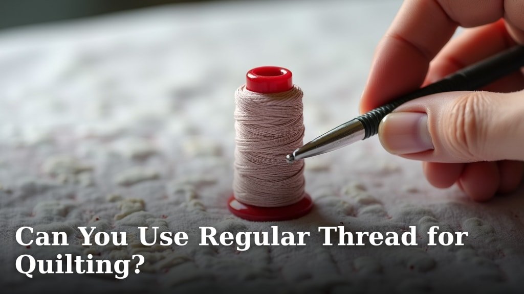 Can You Use Regular Thread for Quilting?