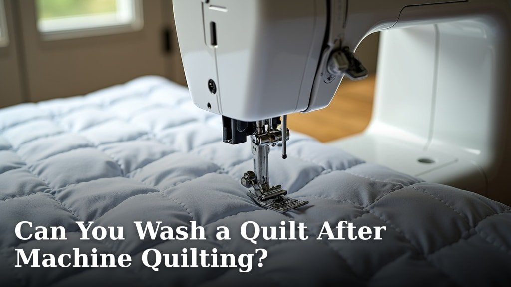 Can You Wash a Quilt After Machine Quilting?