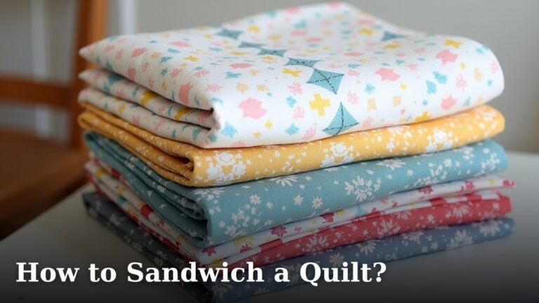How to Sandwich a Quilt?