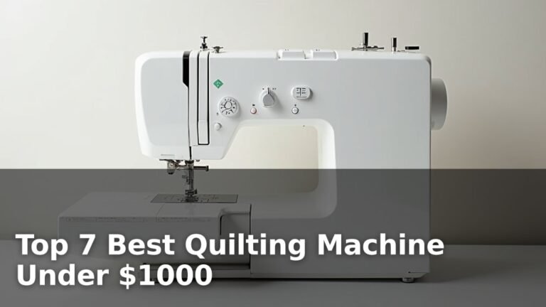 Top 7 Best Quilting Machine Under $1000