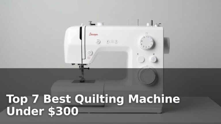 Top 7 Best Quilting Machine Under $300
