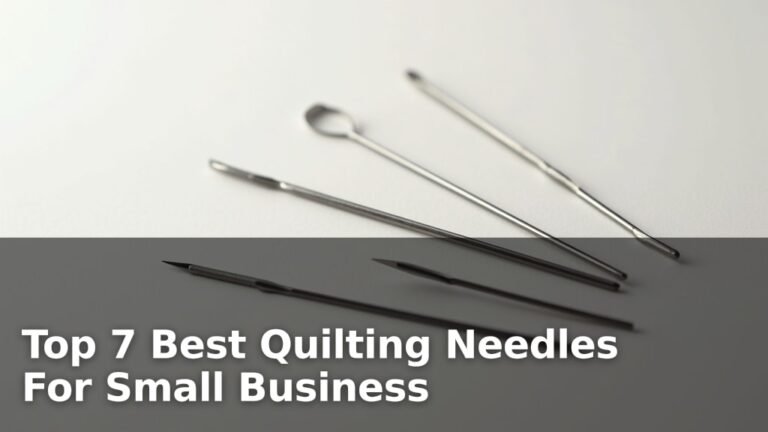 Top 7 Best Quilting Needles For Small Business