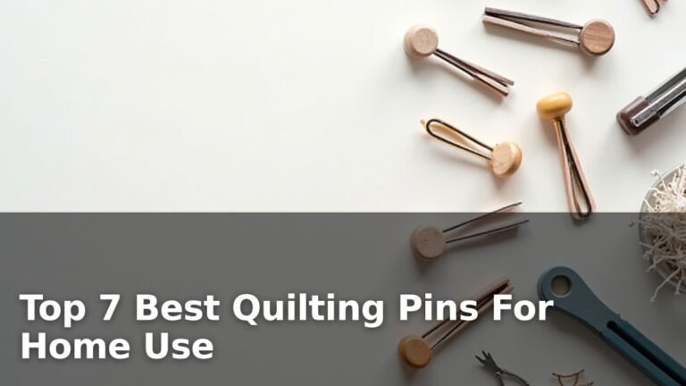 Top 7 Best Quilting Pins For Home Use