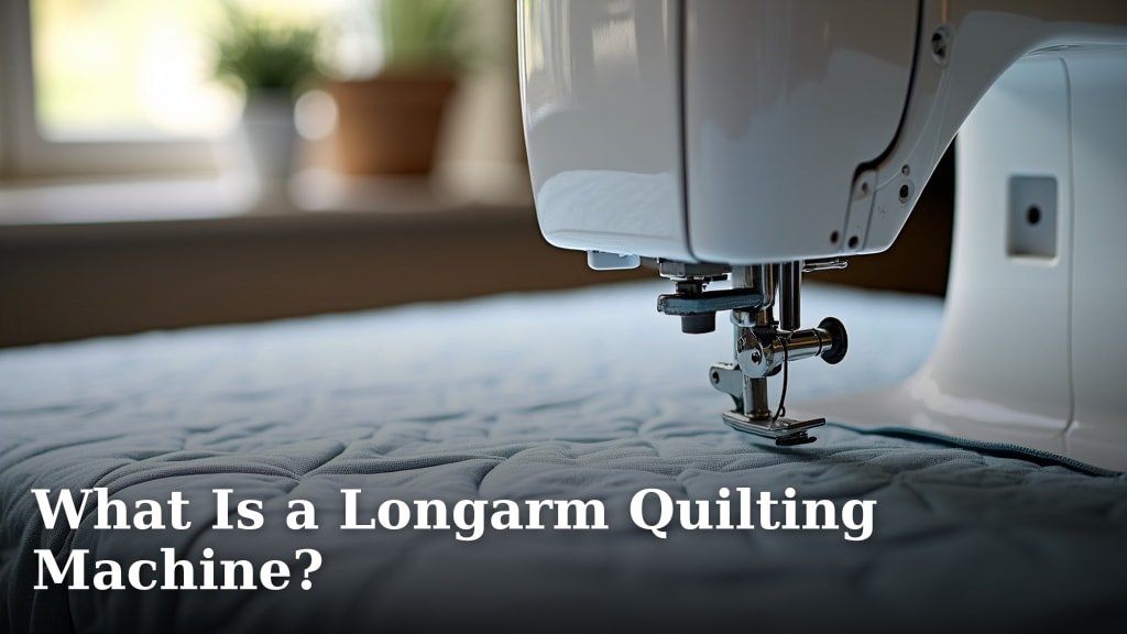 What Is a Longarm Quilting Machine?