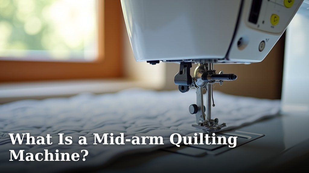What Is a Mid-arm Quilting Machine?