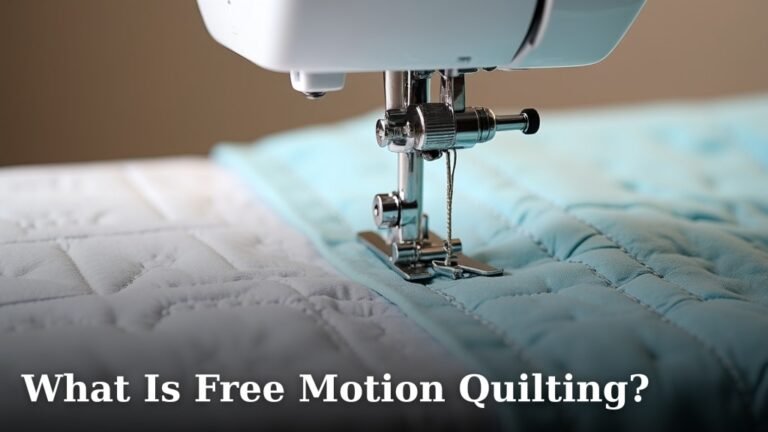 What Is Free Motion Quilting?