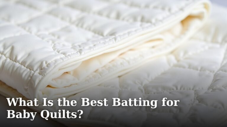 What Is the Best Batting for Baby Quilts?
