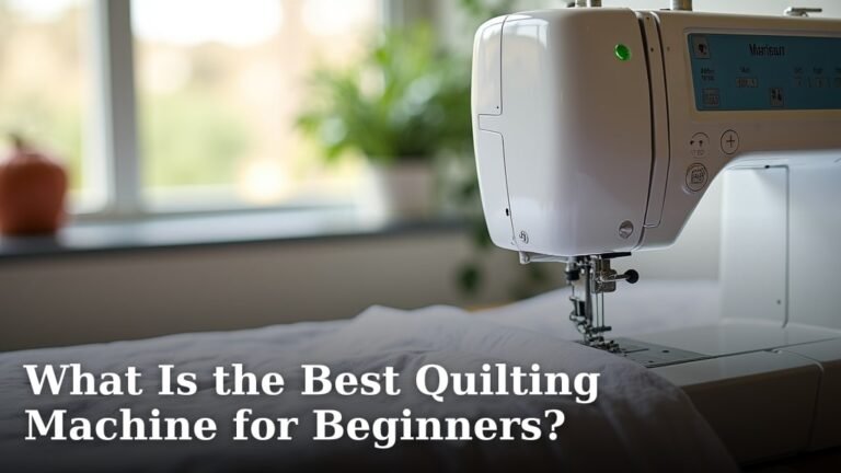What Is the Best Quilting Machine for Beginners?