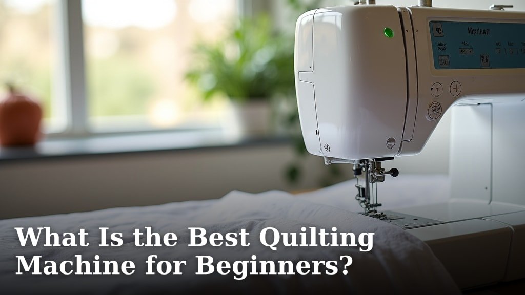 What Is the Best Quilting Machine for Beginners?