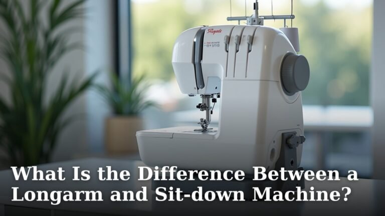 What Is the Difference Between a Longarm and Sit-down Machine?