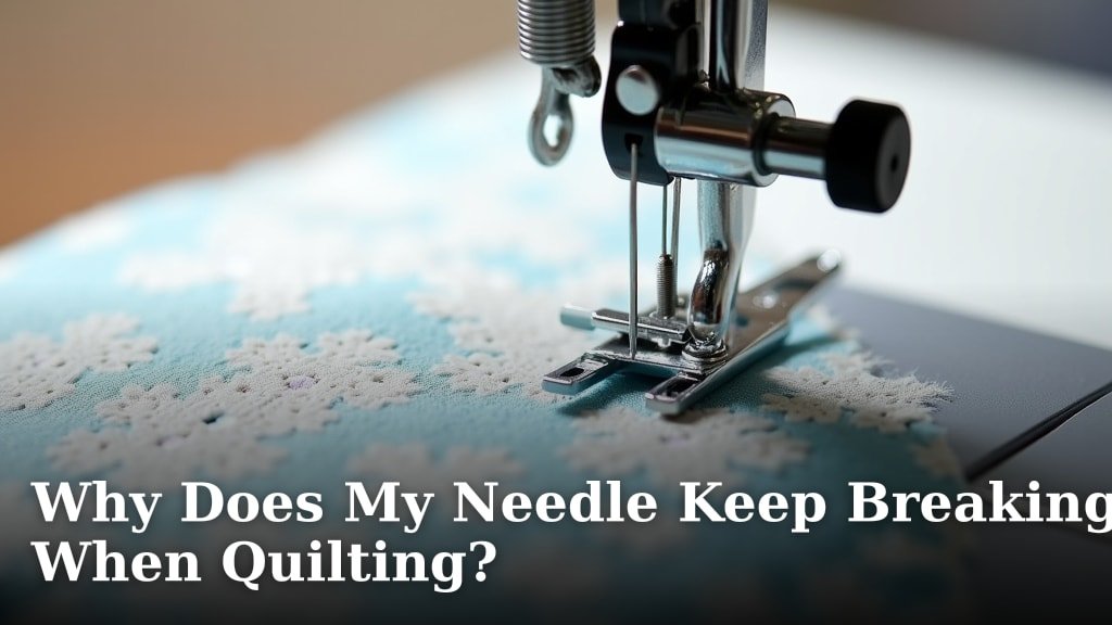 Why Does My Needle Keep Breaking When Quilting?