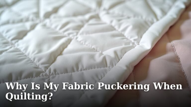 Why Is My Fabric Puckering When Quilting?