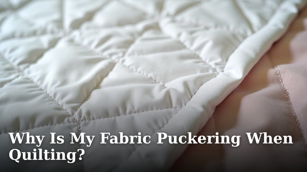Why Is My Fabric Puckering When Quilting?