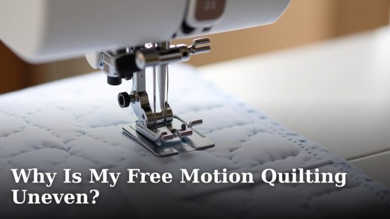 Why Is My Free Motion Quilting Uneven?